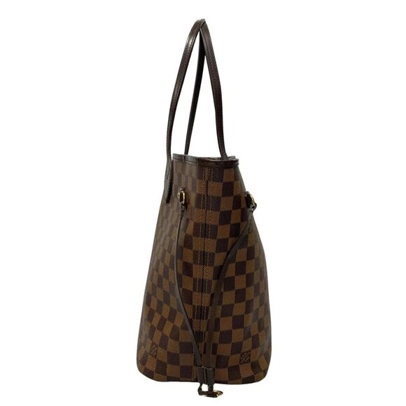 Auth LOUIS VUITTON Neverfull MM Ebene Damier Tote Bag - Picture 3 of 14